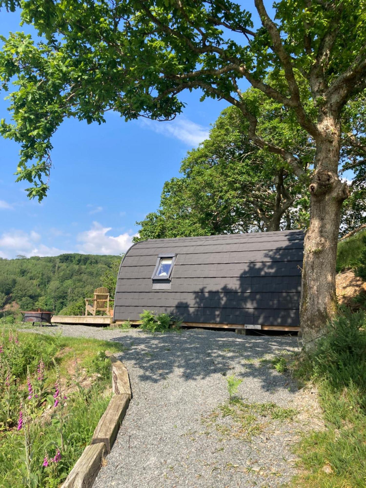 Cefn Crib Cabins Machynlleth Eksteriør bilde